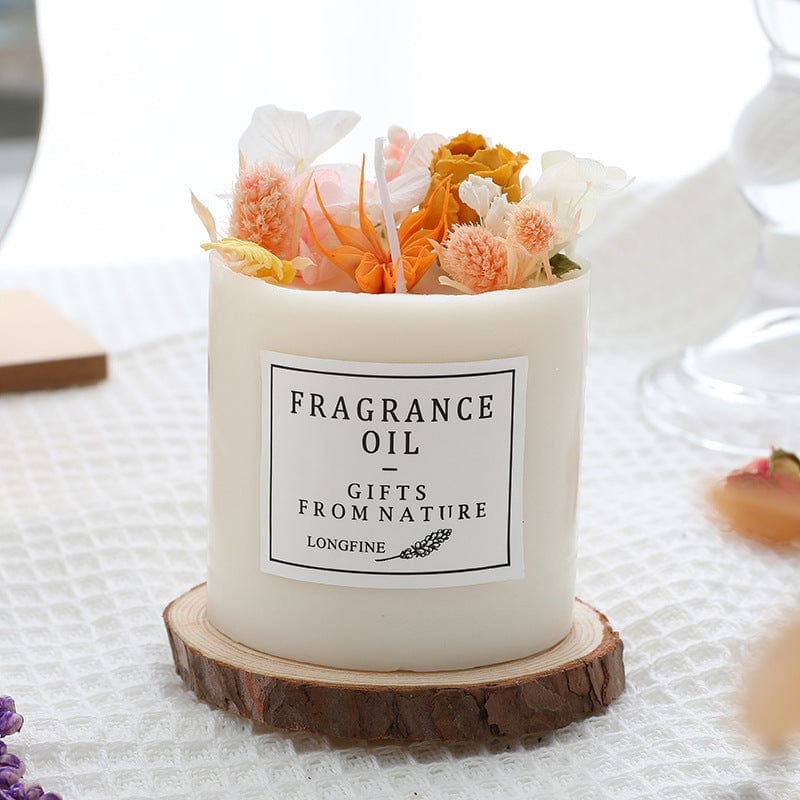 Dried Flowers Candles - Imperial Bazaar