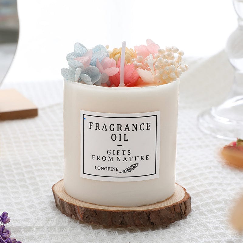 Dried Flowers Candles - Imperial Bazaar