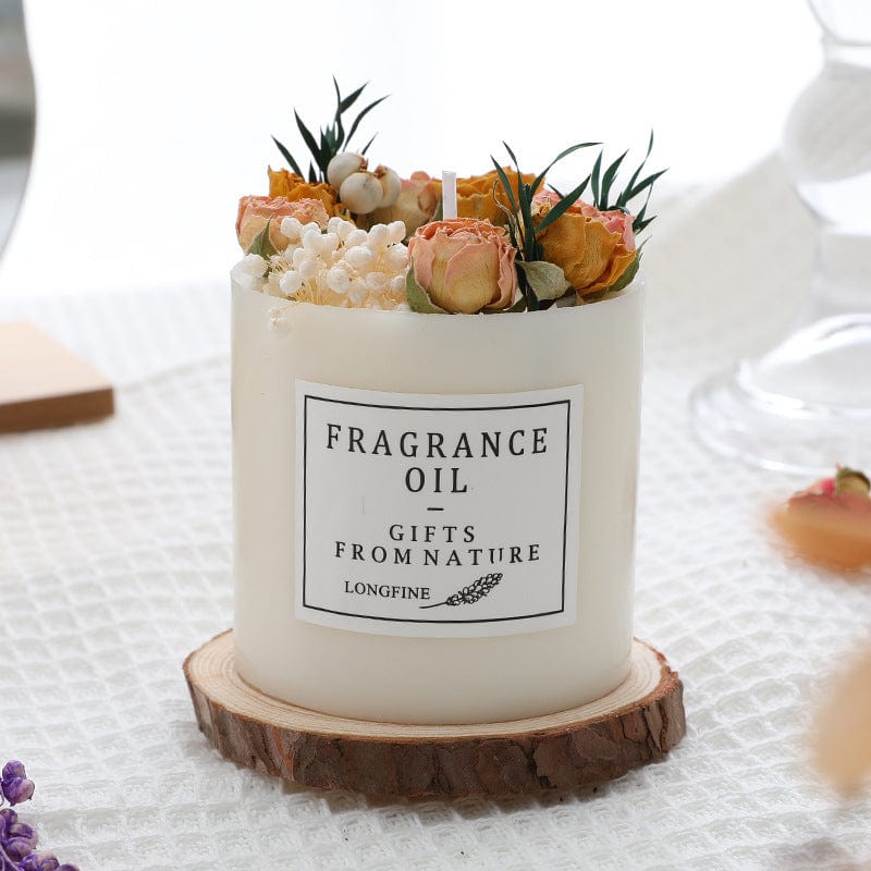 Dried Flowers Candles - Imperial Bazaar