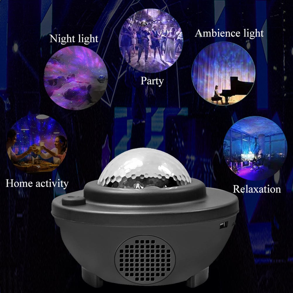 Galaxy Projector with Bluetooth Speaker