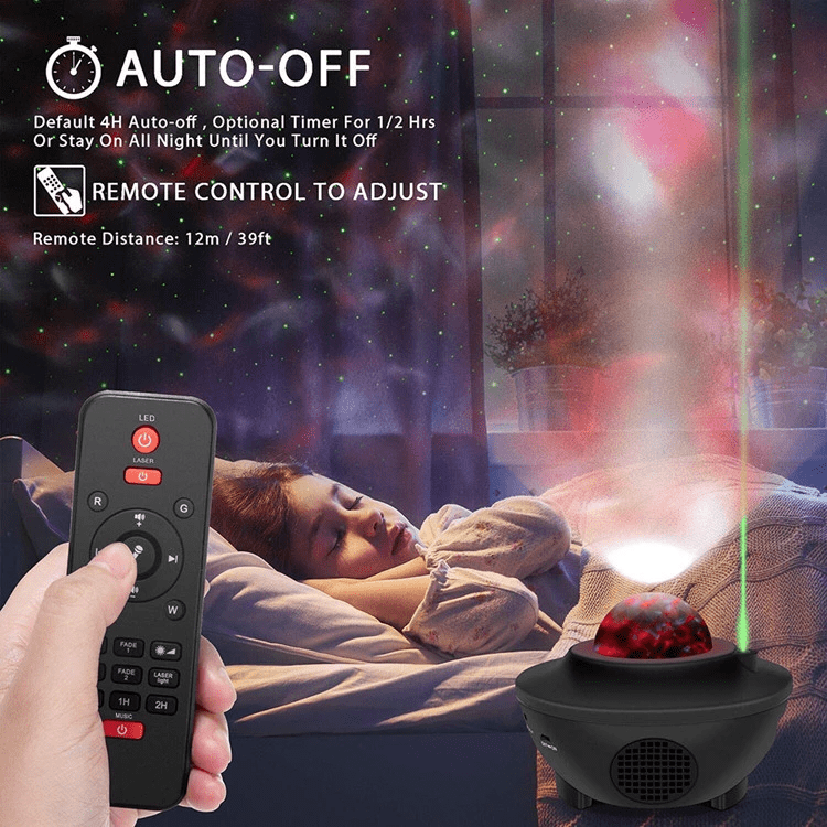 Galaxy Projector with Bluetooth Speaker
