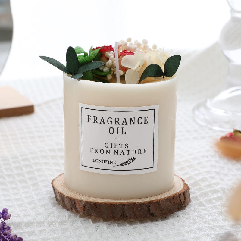 Dried Flowers Candles - Imperial Bazaar