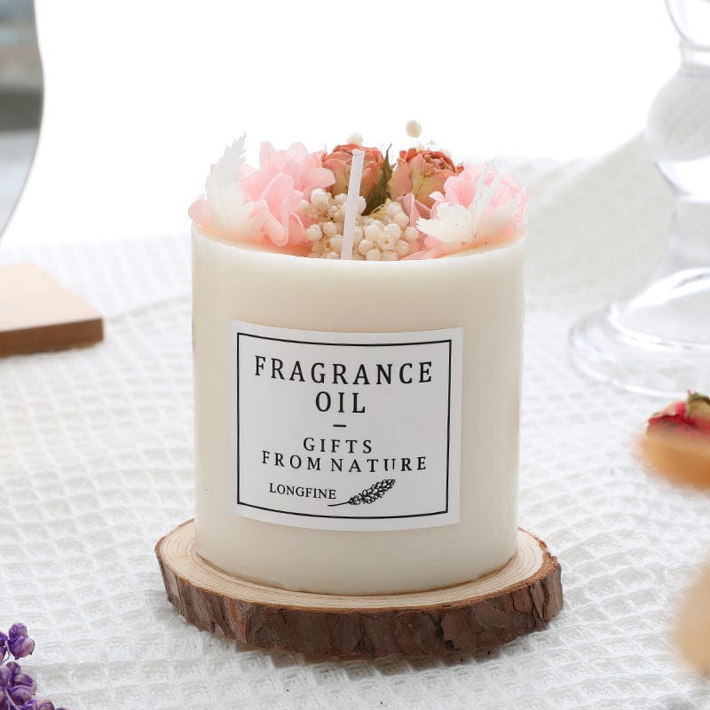 Dried Flowers Candles - Imperial Bazaar