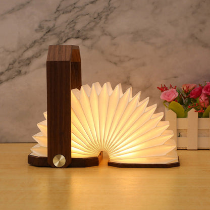 Creative Wooden Hand Lamp