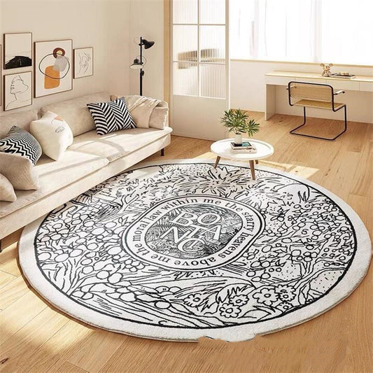 Round Floor Mat