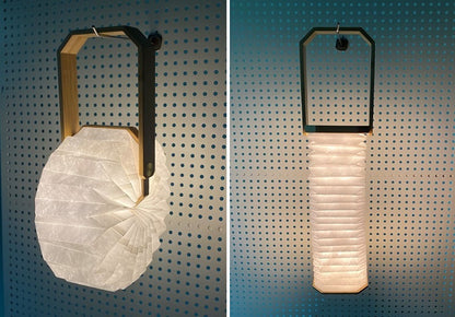 Creative Wooden Hand Lamp