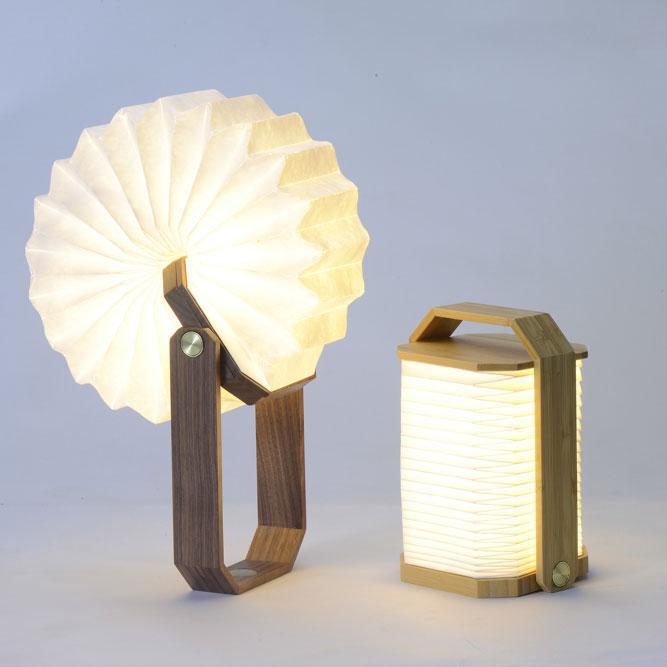 Creative Wooden Hand Lamp