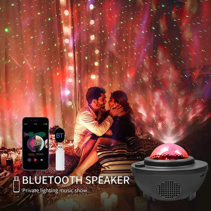 Galaxy Projector with Bluetooth Speaker